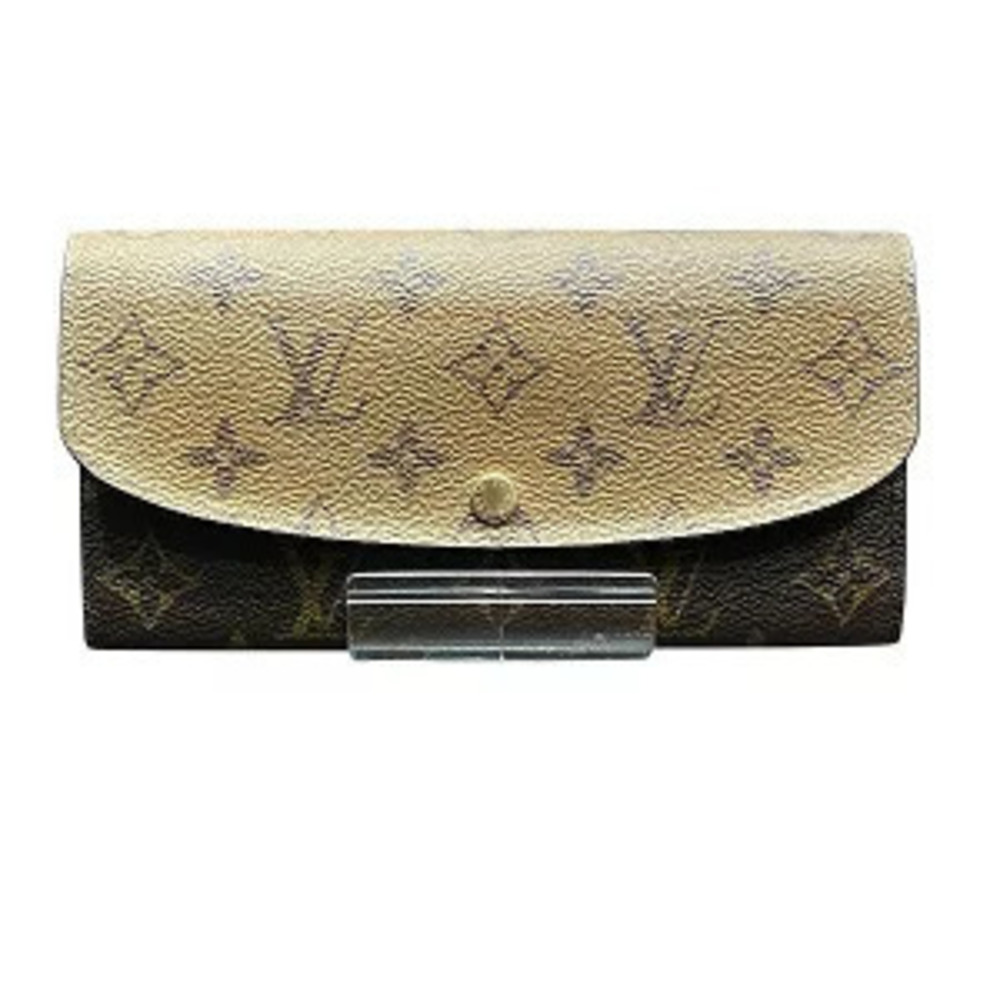 Louis Vuitton Monogram Portefeuille Emilie Long Wallet Bi fold